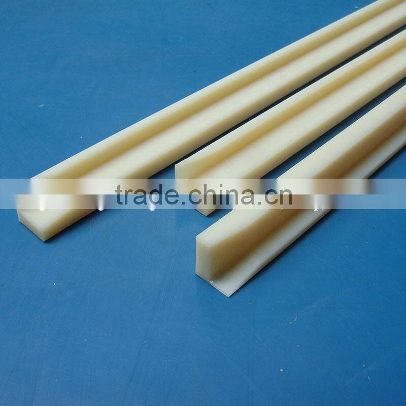 High density Self lubricating U-PE chain guide rail belt guide