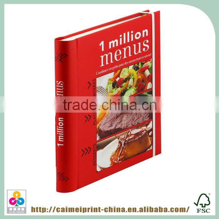 Customized Hardcover Book Printing With Die-cut Cover