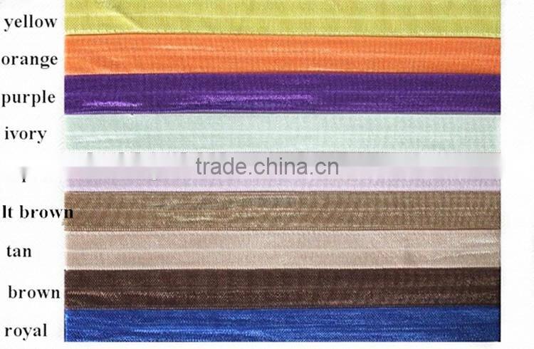 Colorful 3/4 Lace Frilly Elastic Headband For Hair Decoration