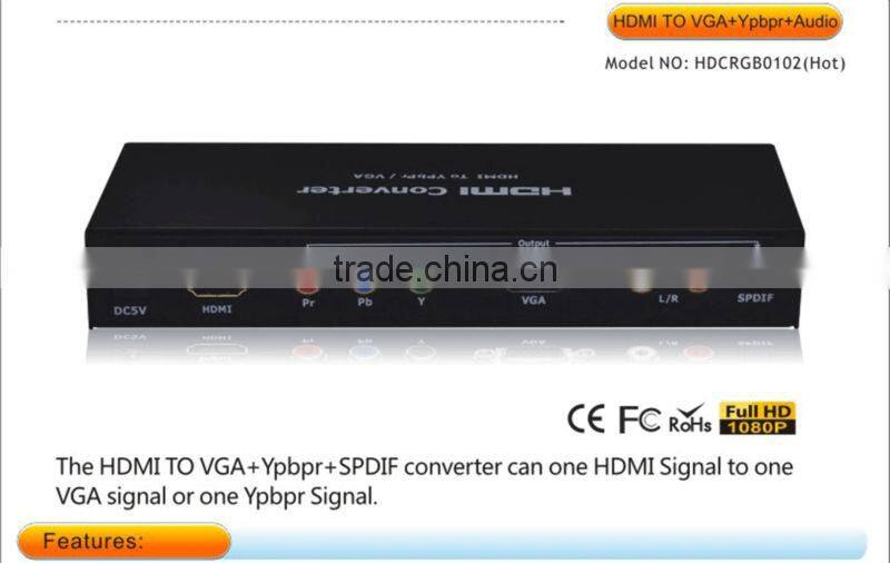 HDMI to component cable converter