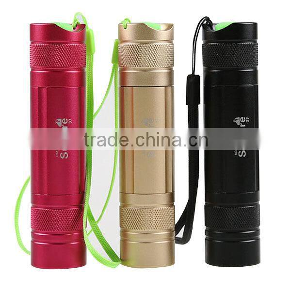 3w mini rechargeable waterproof camping keychain creative led flashlight torch
