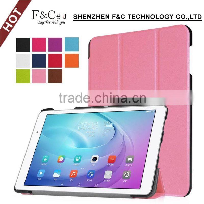 2016 Premium PU Leather Flip case for Huawei M2 10.1 inch Youth version