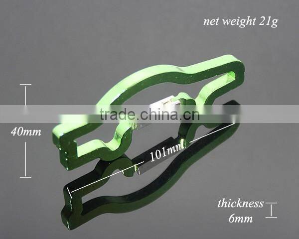 Random Mix Multicolor Aluminum Alloy Spring Clip Buckle Wholesale Metal Mini Car Shape Carabiner