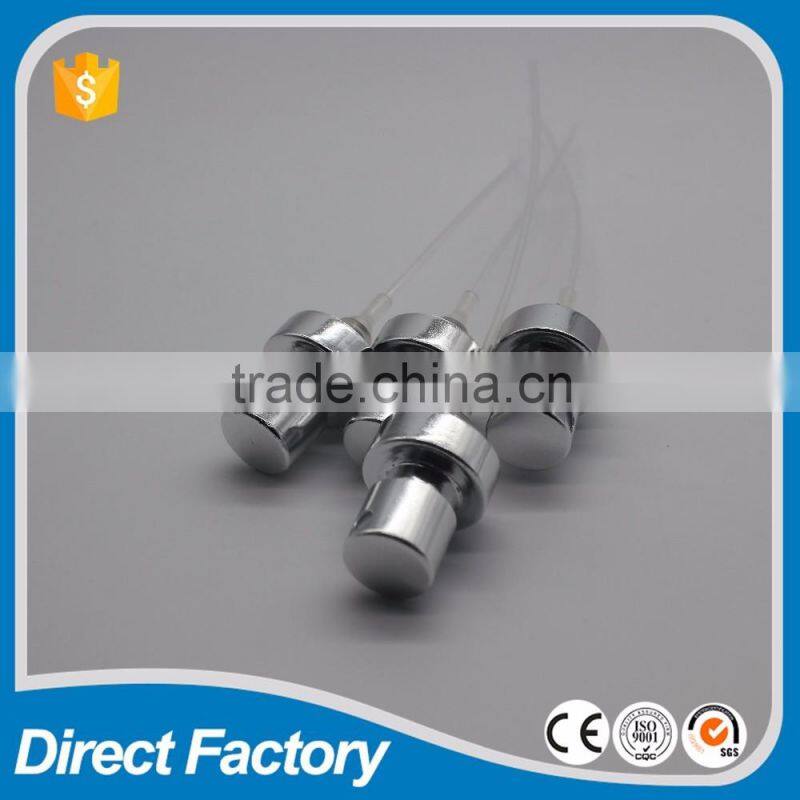 different size golden /silver perfume sprayer , aluminum perfume pump with nozzle