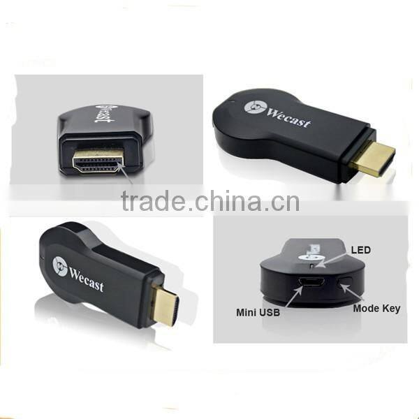 2015 new arrival satellite tv dongle wecast Smart Tv Dongle Stick Wecast C2 Support Android IOS