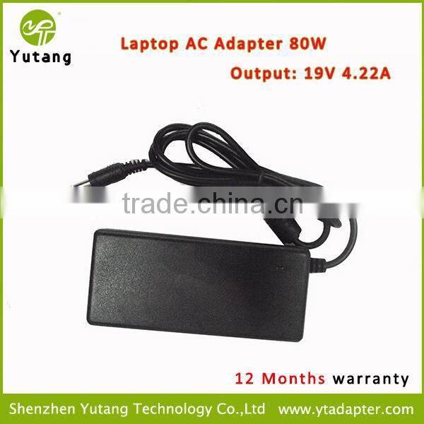 New Notebook Adapter for 19V 4.22A 80W with 5.5*3.0mm