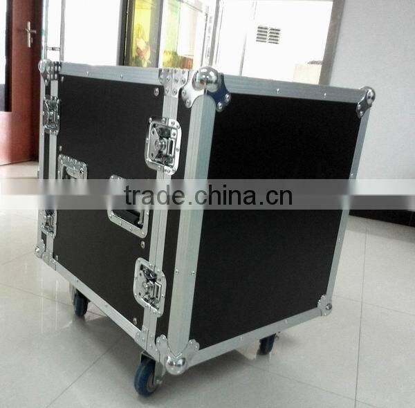 2014 pro 19" rack case, flight case with wheels