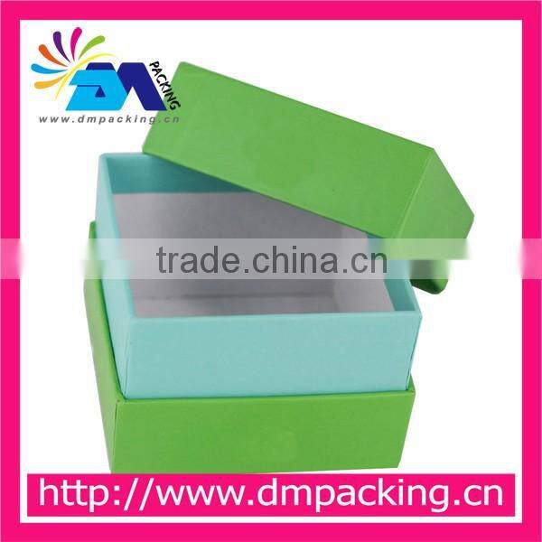 matt white watch packing box with pillow insert