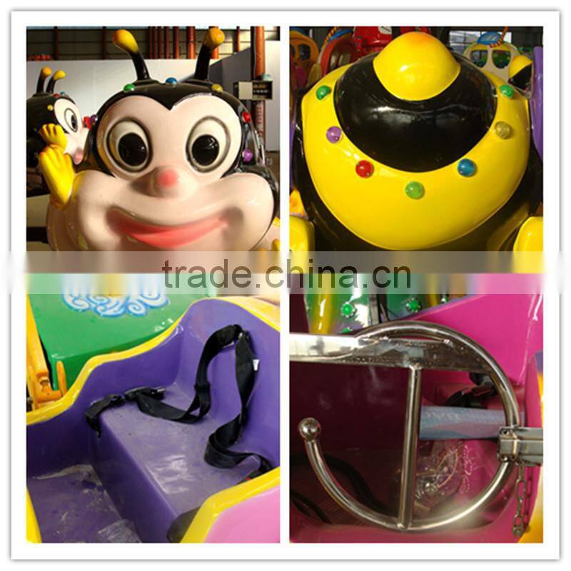 Lovely Animal Rides Rotary Bee With Splendid Workmanship For Kids Playground