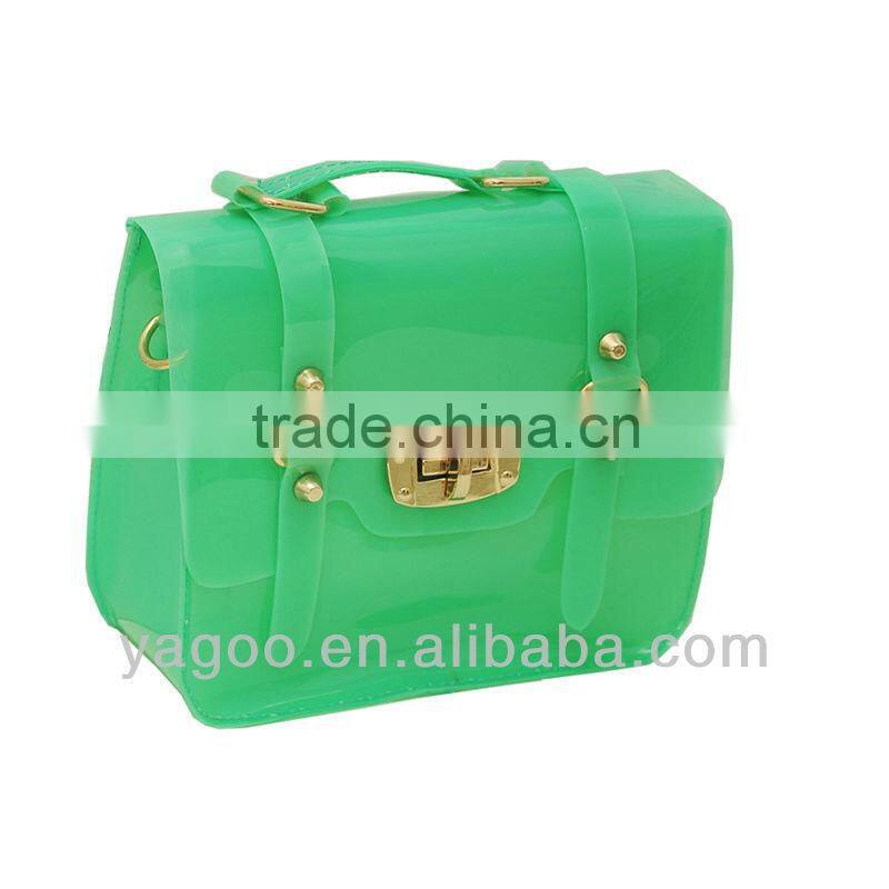 fashion cross body crystal clear bag for young ladies