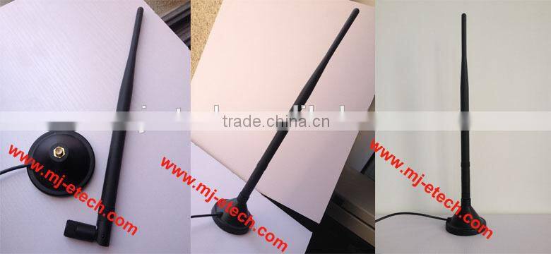 2.4ghz 7 dbi wifi booster antenna for wireless lan card + magnetic