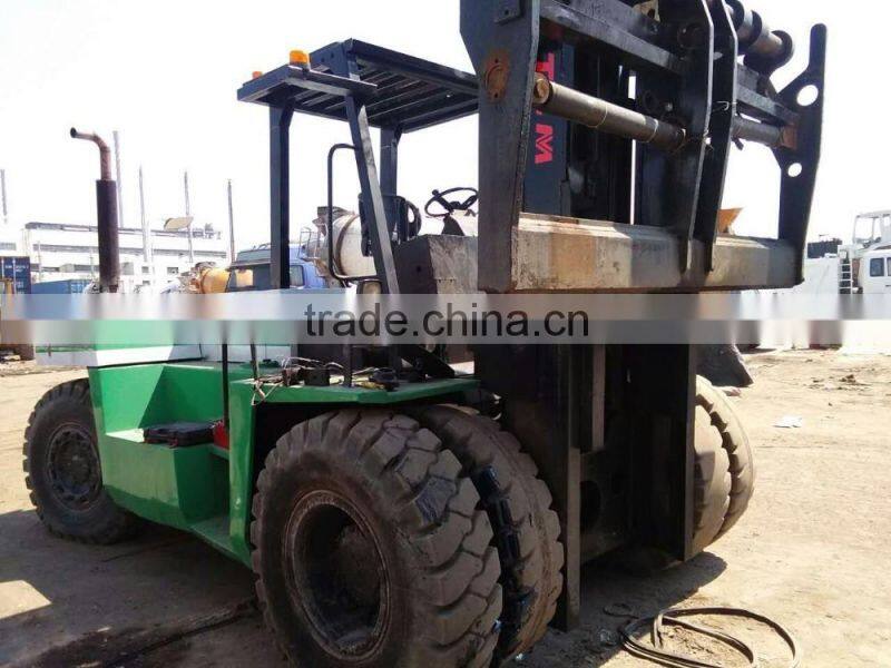 Used TCM 25ton forklift FD250 | secondhand 25ton forklift TCM | old/half new TCM forklift FD250