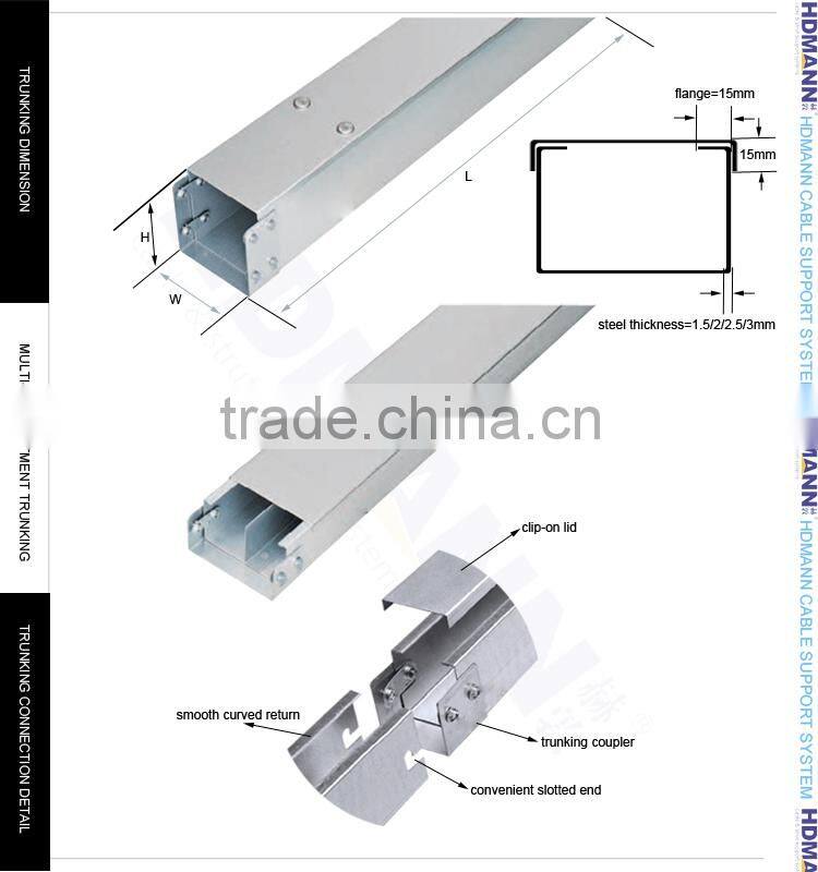 galvanized cable trunking.support system.with CE NEMA UL tested
