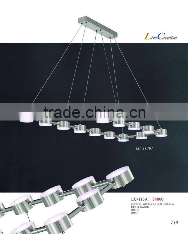 Newest 2014 new arrival contemporary led chandeliers /led chandelier bulb