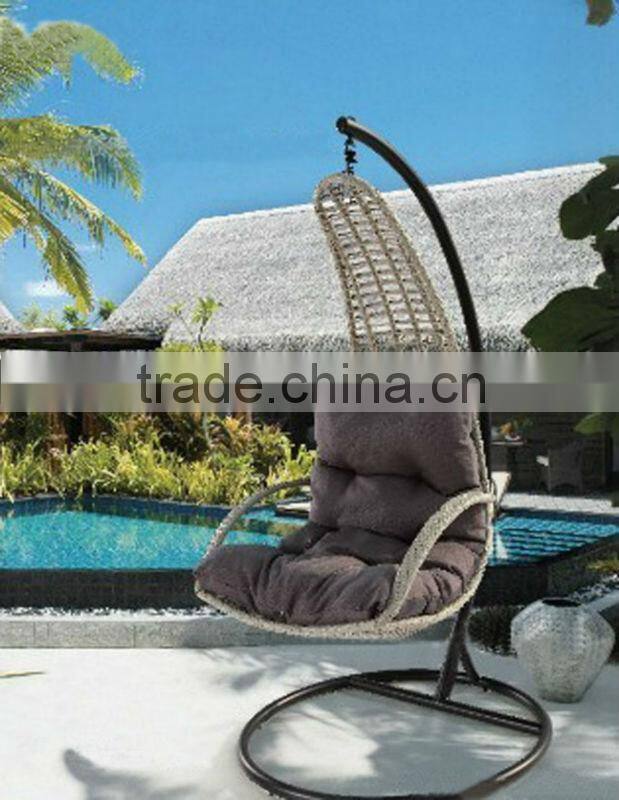 cheap wicker swing egg-shaped chair
