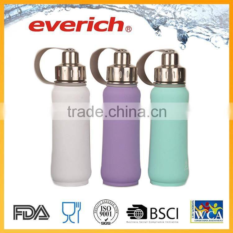 Clean stainless steel water bottle