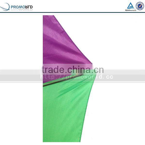 Promotional Big Bright Rainbow Color Outdoor Rain Umbrella