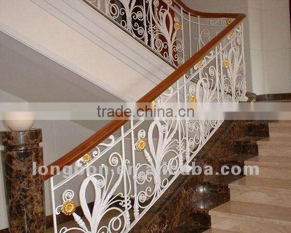 Top-selling wrought iron interior stair handrails