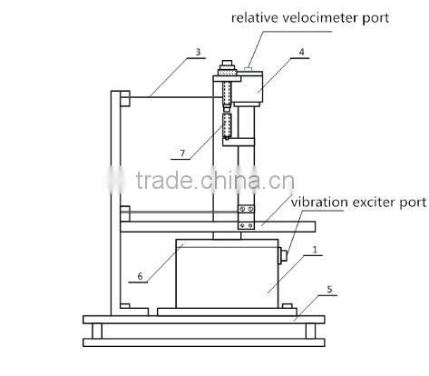 small servo vibration table for calibration and test vibration test equipments