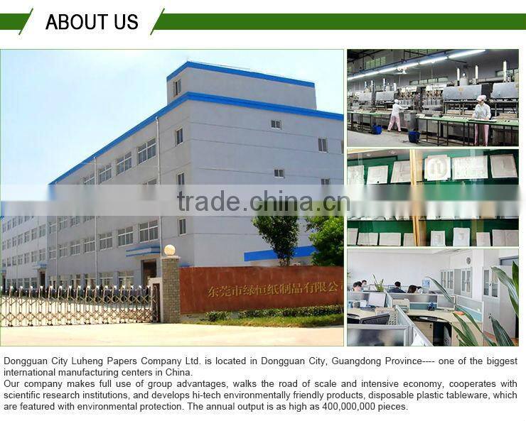 Creative design biodegradable disposable paper dessert bowl