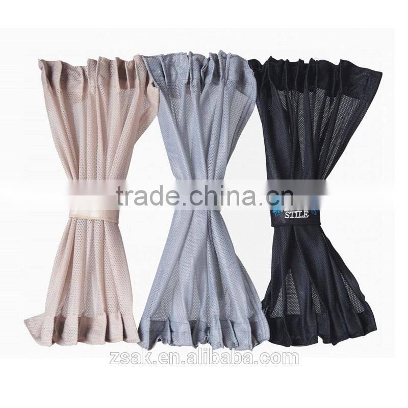 Polyester mesh fabric auto sunshade for car window