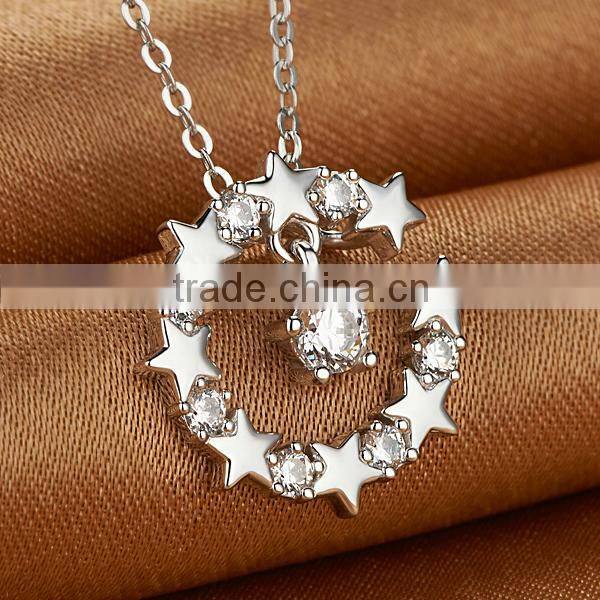 Cheap price Fashion wholesale elegant 925 silverl pendant