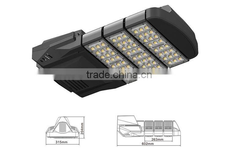 Popular design high luminous efficiency and brightness IP65 100w led street light
