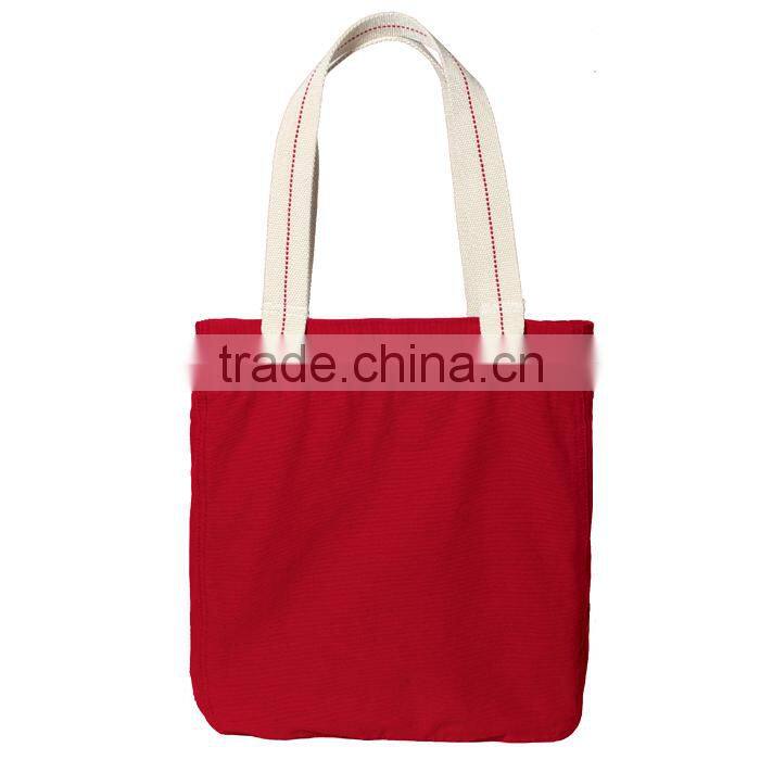 100% Garment Washed Cotton Canvas Tote Bag
