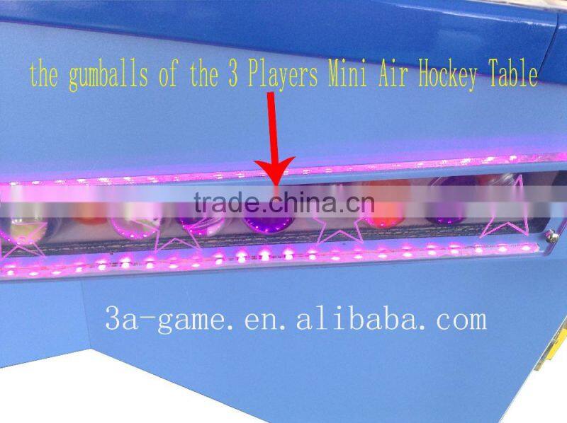 Coin Operated Machine 3 Players Mini Fish Game Air Hockey Table For Sale