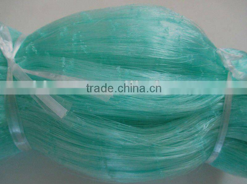 green nylon monofilament fishing nets