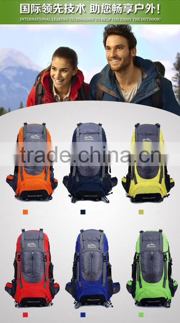 Custom outdoor sprots travel hiking backpack