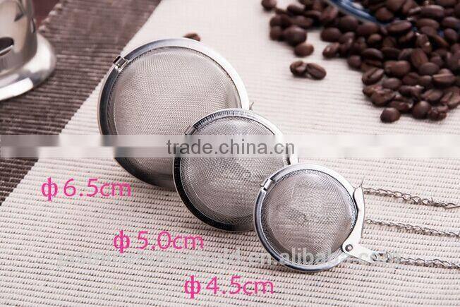 2015 Creative High Quality Stainless Steel Mesh Tea Ball