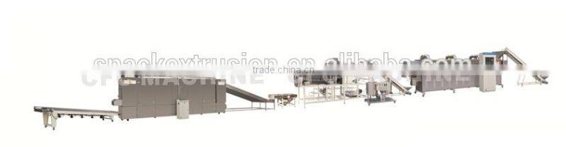 China made cost saving popcorn snack food processing line