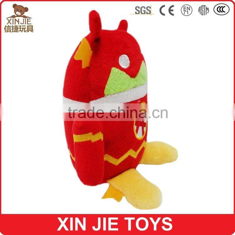 customize good quality plush android robot toy