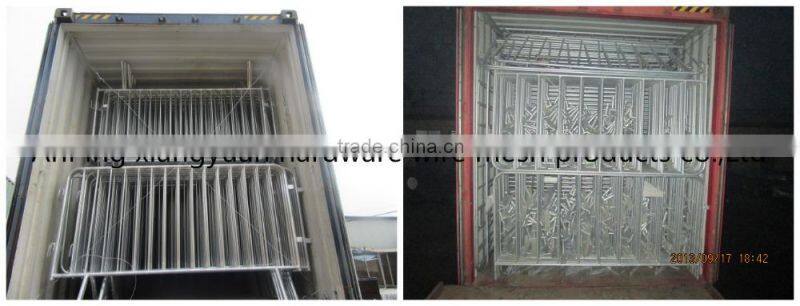 Fixed Leg 2.3m Bar Pedestrian Barrier