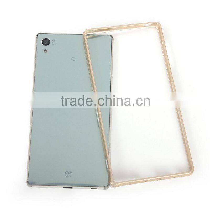 Metal bumper frame case for SONY Z4