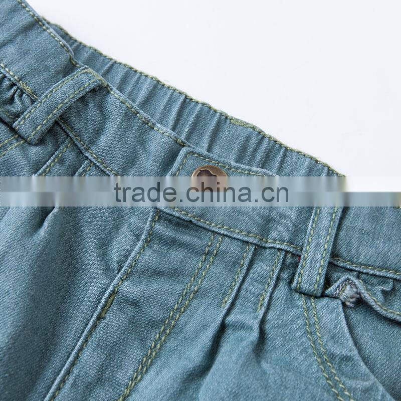 DK0039 dave bella 2015 autumn children's jeans kids trousers children's fashionable jeans child jeans boys pants girls pants