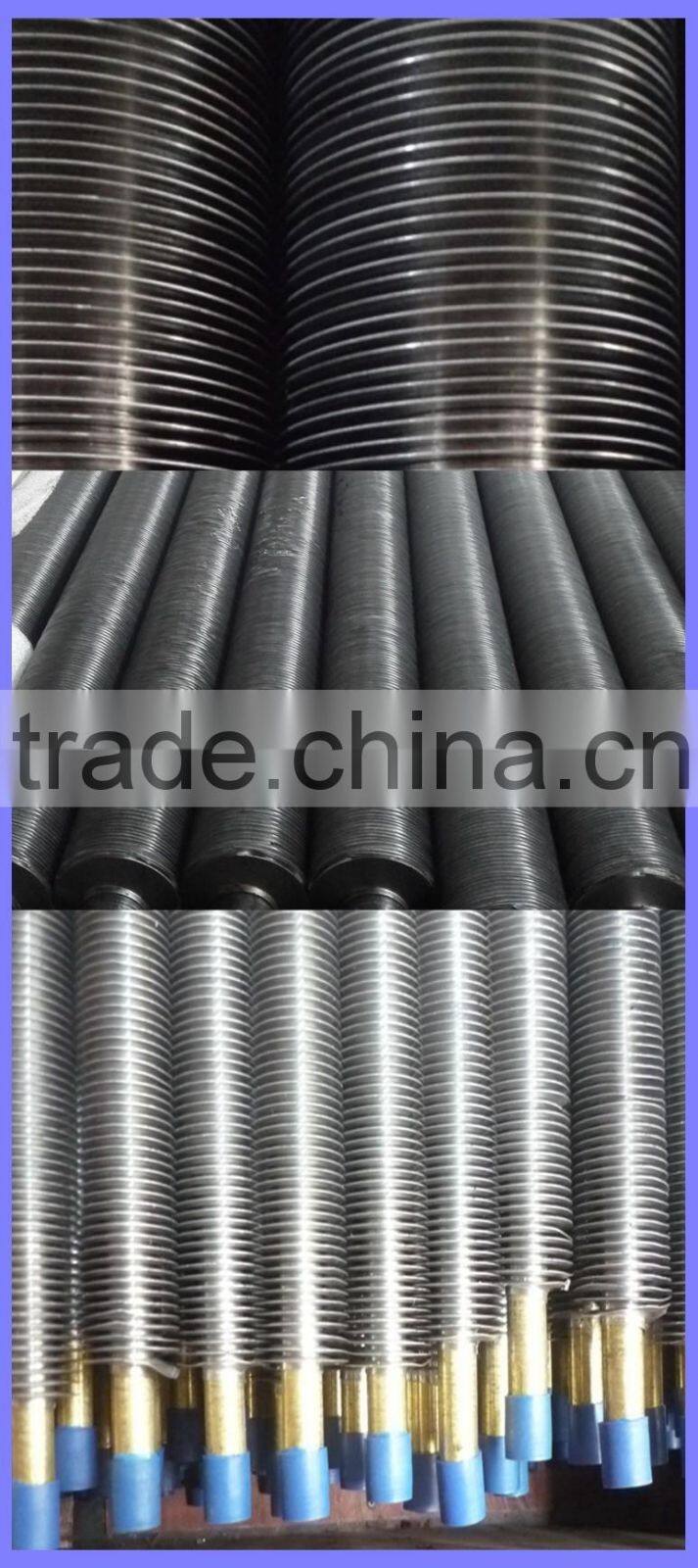 Copper or Carbon Steel Wound L Type Fin Tube In Heat Exchanger Parts