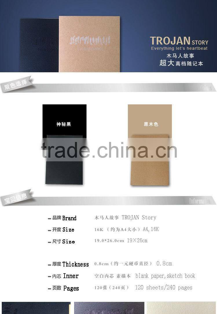 A5 Paperback Notepad Organizer Custom Sketch Notebook