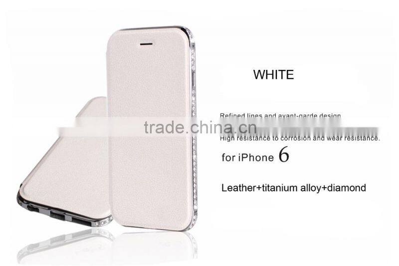 Design Genuine Real Leather Back Cover for mobile phone back cover for iPhone 6s