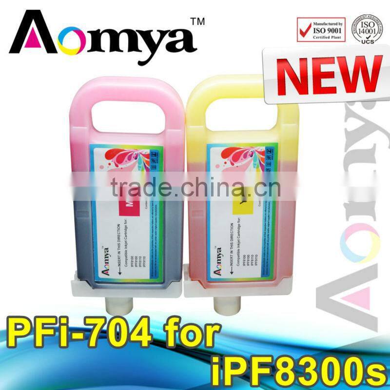Wide format for Canon PFi-704 ink cartridge PFI 701 702 703 FOR CANON iPF 8000 IPF 8100 IPF 9000 IPF 9000S IPF 8000 IPF 8000S