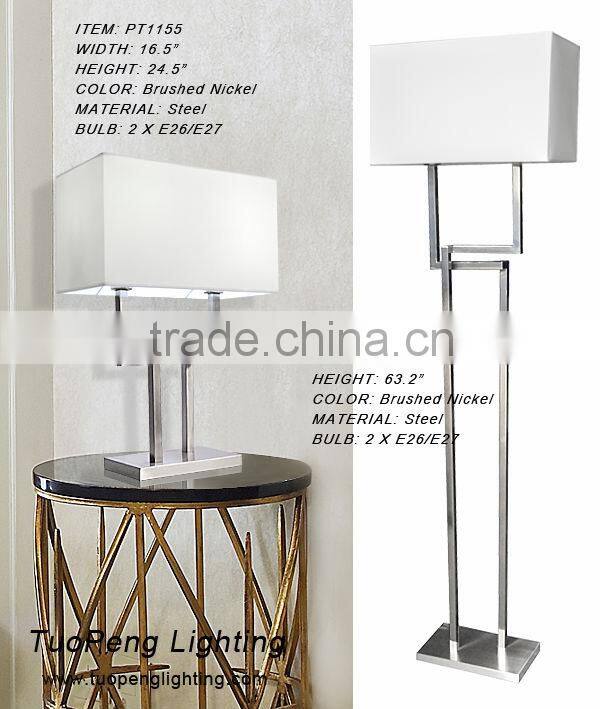 Hotel Indoor Lighting Double Table lamp / nightstand lamp / Desk lamp