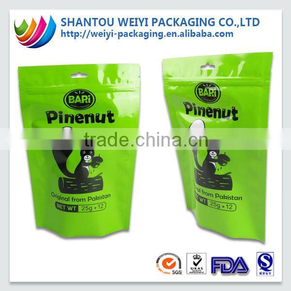stand up Aluminium Foil Bag suger packaging bag for Candy Packaging