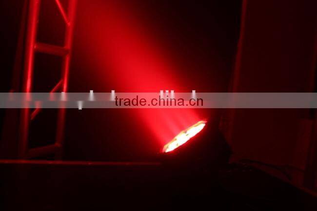 36W dj light 12*Tri-RGB slim par can sound active outdoor flat par