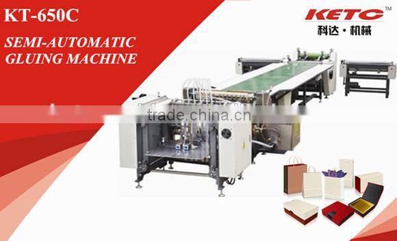 High Quality Manual Gluing Machine For File Folders