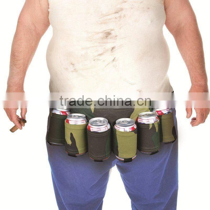 best sale outdoor 6 pack beer holder belt party belt cooler