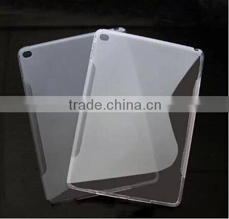Factory Price For iPad Air 2 Gel Soft S-line TPU Case Cover MIx Colors
