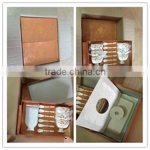 Home decoration ceramic kid ice cream bowls