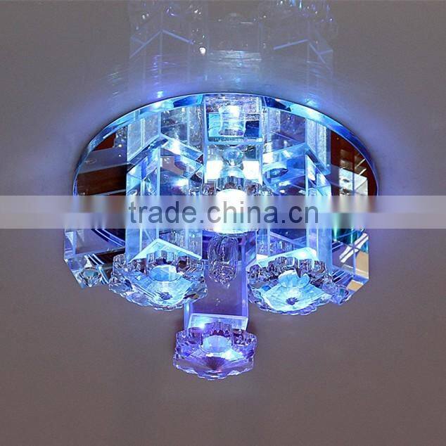 crystal ceiling light pressed irregularly shaped house decoration lamp hotel party DJ Holiday magic color led Christmas