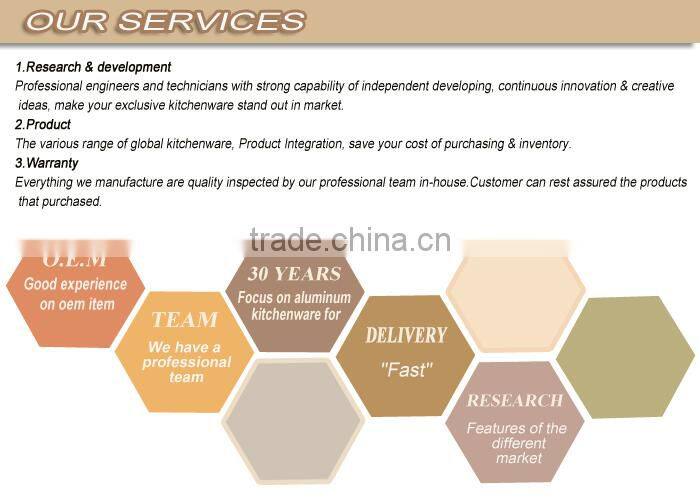 New product belly sanding aluminum pots and pans camp